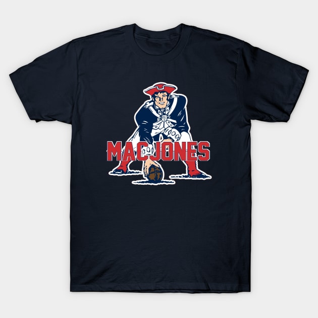 MAC JONES NEW ENGLAND T-Shirt by thedeuce